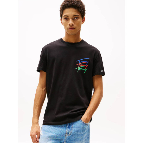 Tommy Hilfiger Ανδρική κοντομάνικη μπλούζα Back Logo Graphic T-Shirt